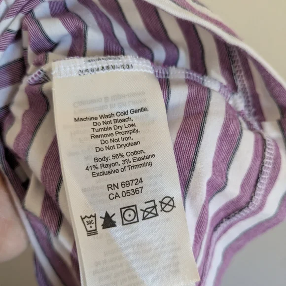 Columbia Women's Striped Omni Wick Sun Hoodie - Picture 5 of 5